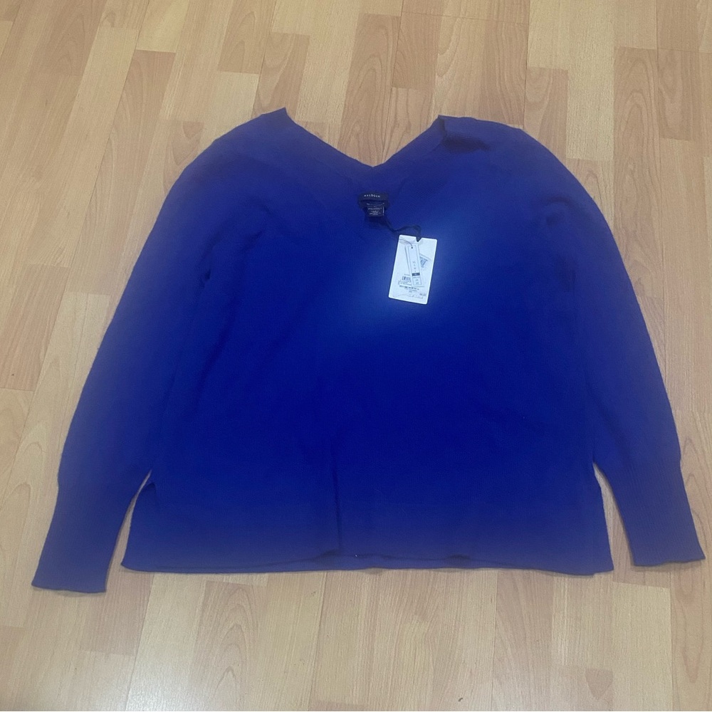SOLD…Halogen Blue Relaxed Hoodie Sweatshirt